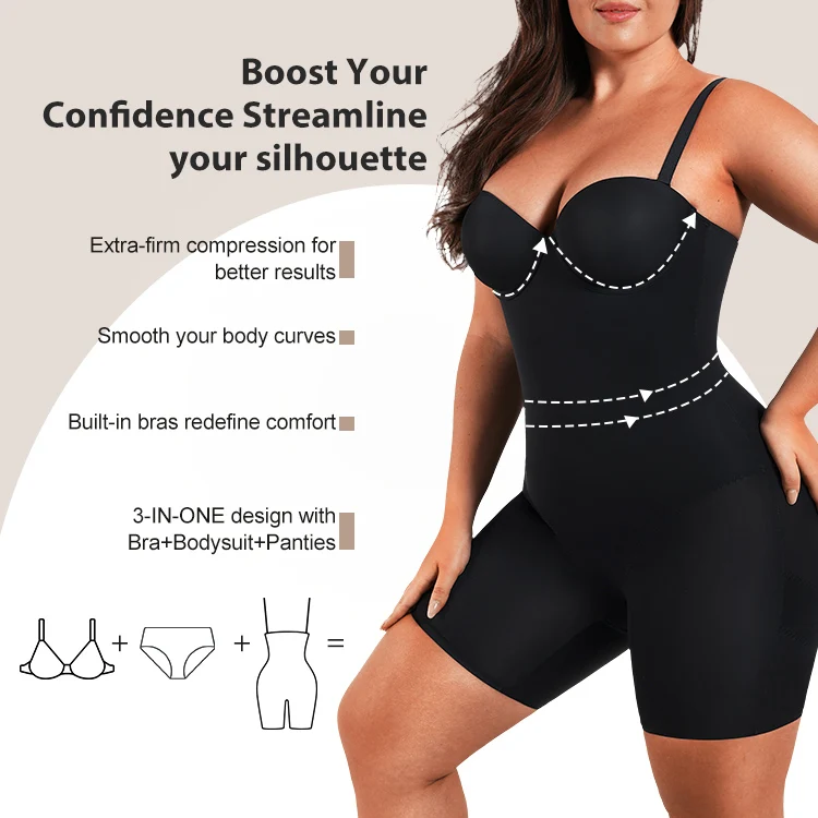 wholesale body shaper for women tummy control slim high waist shorts shapewear