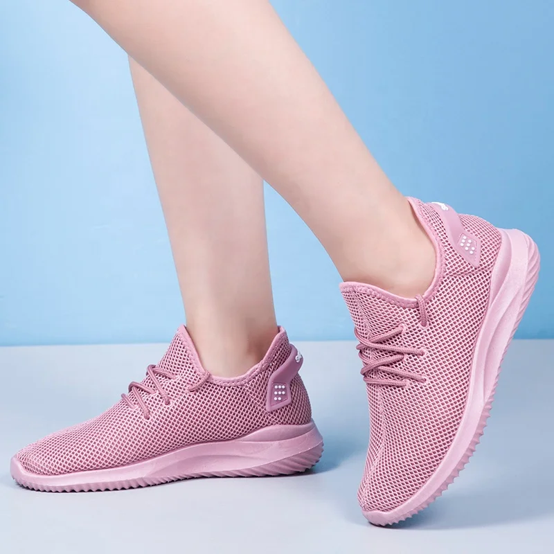 Женская обувь; Кроссовки; Обувь на заказ; Дышащая и мягкая zapatillas; повседневная Оптовая