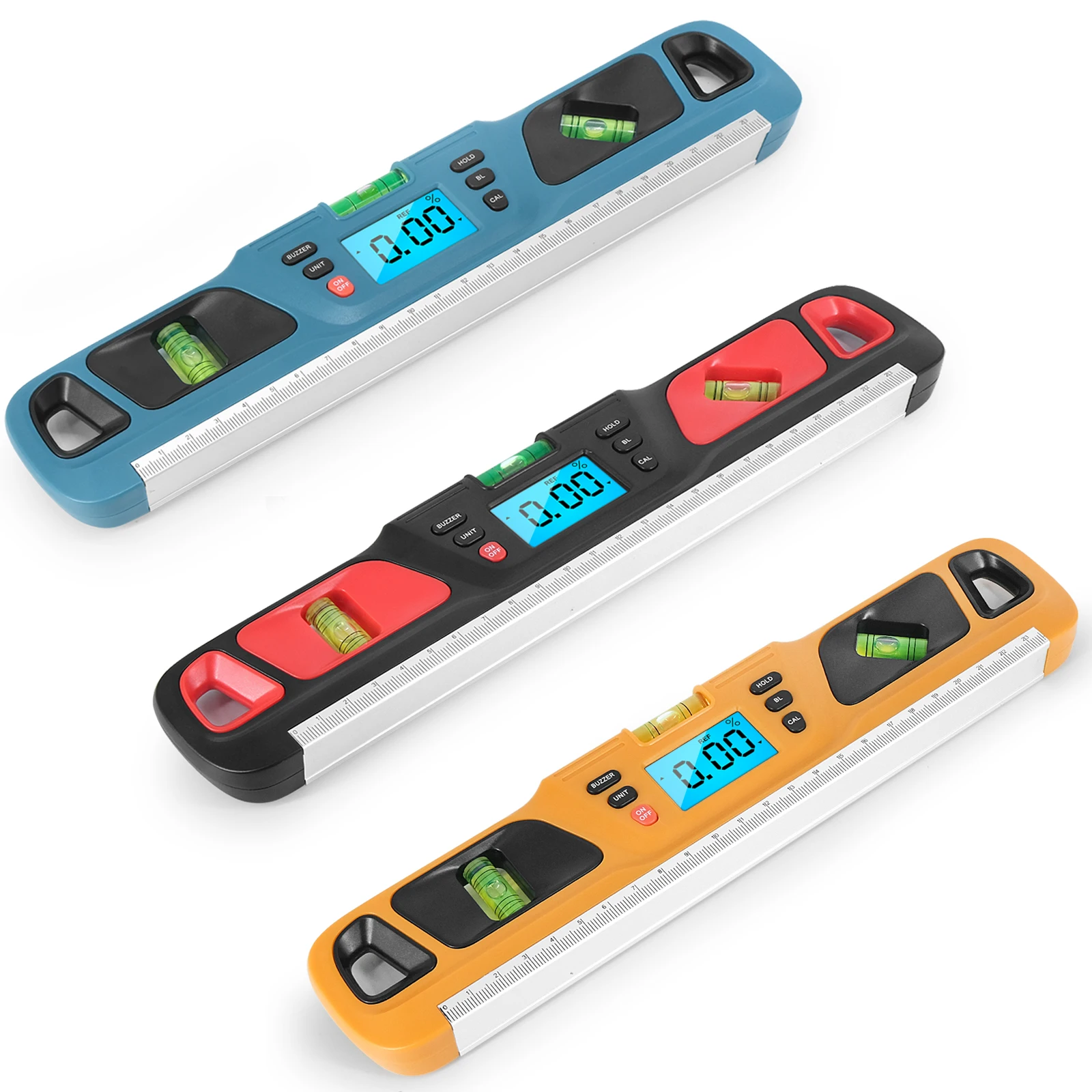 Digital Spirit level Bubble Magnetic Electric Level 360 degree Angle Finder Protractor Inclinometer Horizontal Scale Ruler