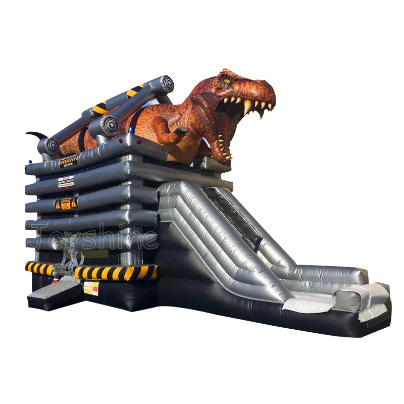 
Factory Ultimate T Rex Inflatable Kids Jumping Bouncer Commercial Dinosaur Bounce House With Slide Dinosaur Inflatable Bouncer 