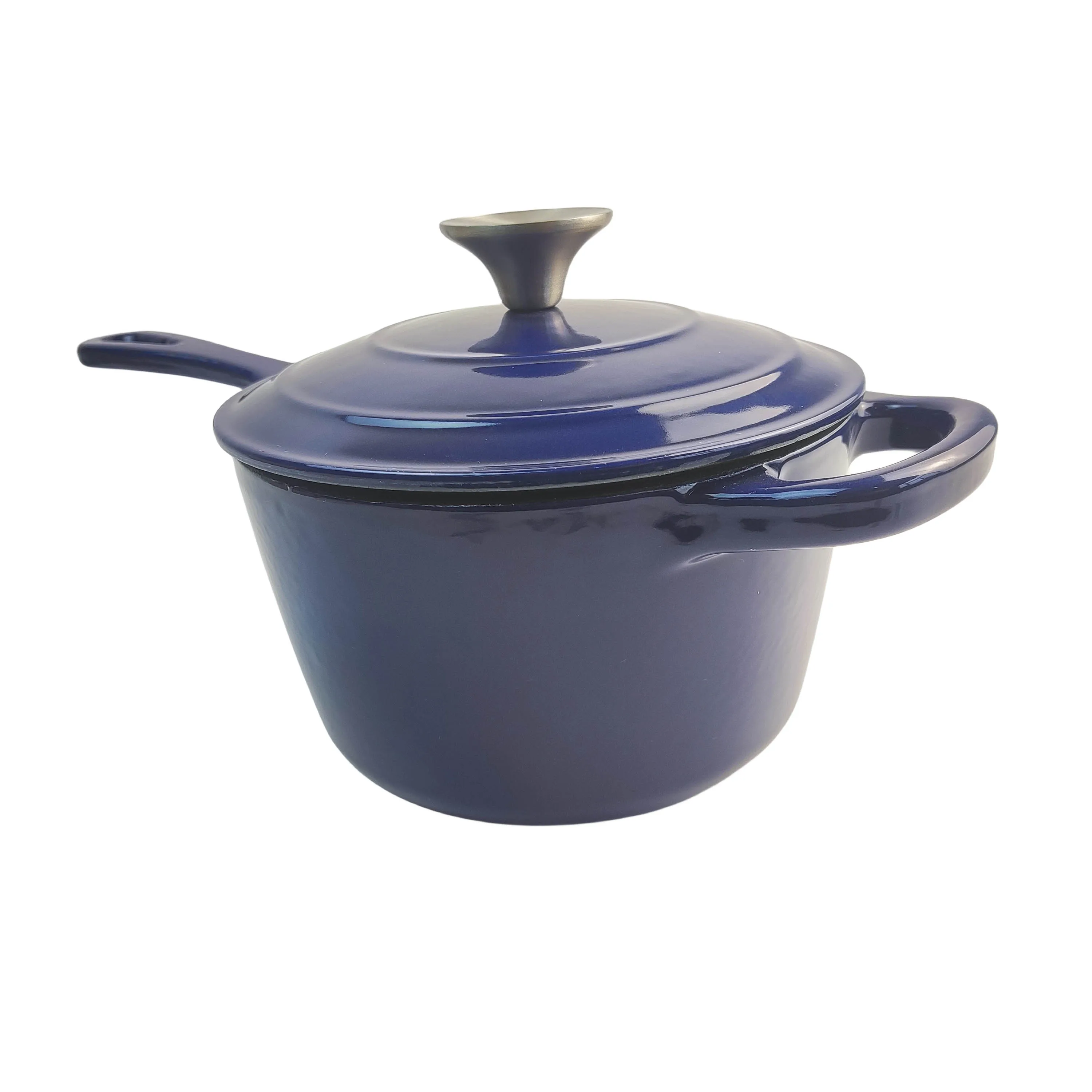 16cm Enamel Milk Pot Cast Iron Pot With Lid Enamel Coated Milk Pot Cast Iron Cookware