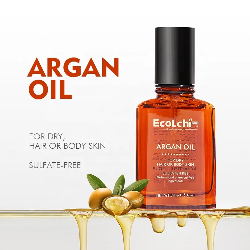 EcoLchi hair oils Natural Moisture Collagen Shea Butter Essential Oil Hair Products