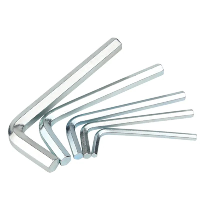 Best Quality Hand Tool Hex Allen Wrench L Tape Zinc Plated Hex Key Wrench Allen Wrench