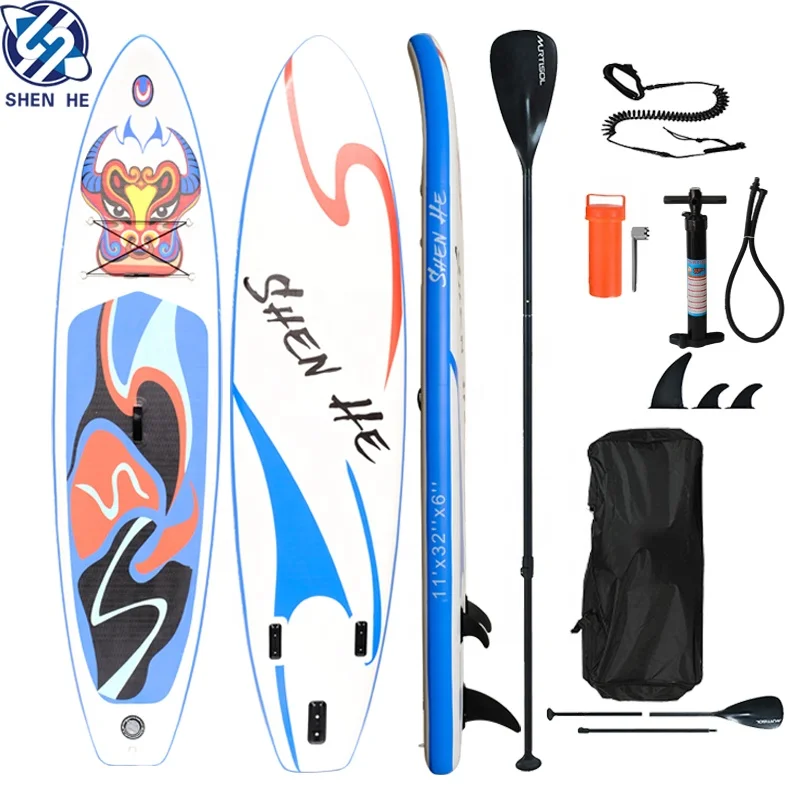 Softboard Hot Sale Stand Up Paddel Board Focus Sup Surfboard  For Adults And Kids Inflatable Paddle Board With Window