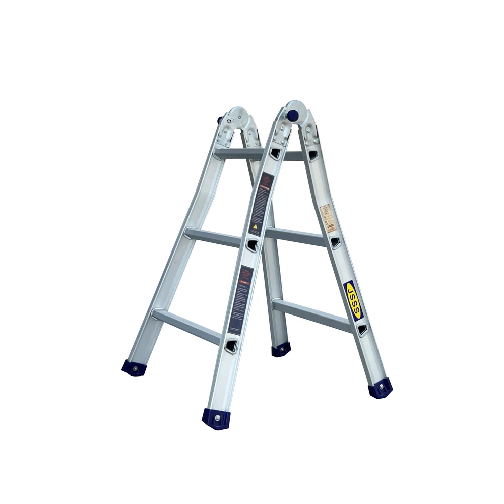 Double Side Foldable Aluminium Step Ladder