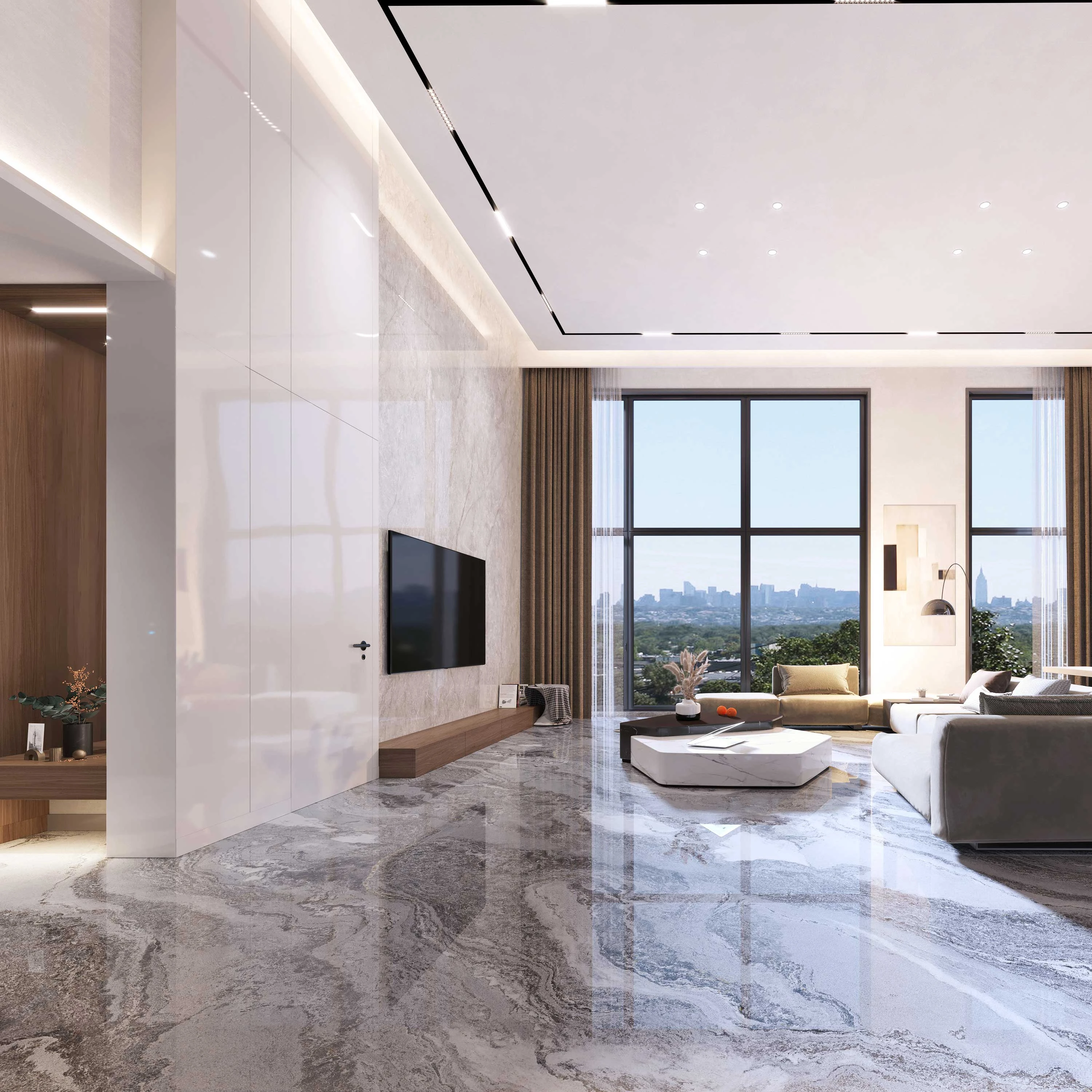 guangdong factory indoor ceramic tile italian design porcelain wall floor tiles