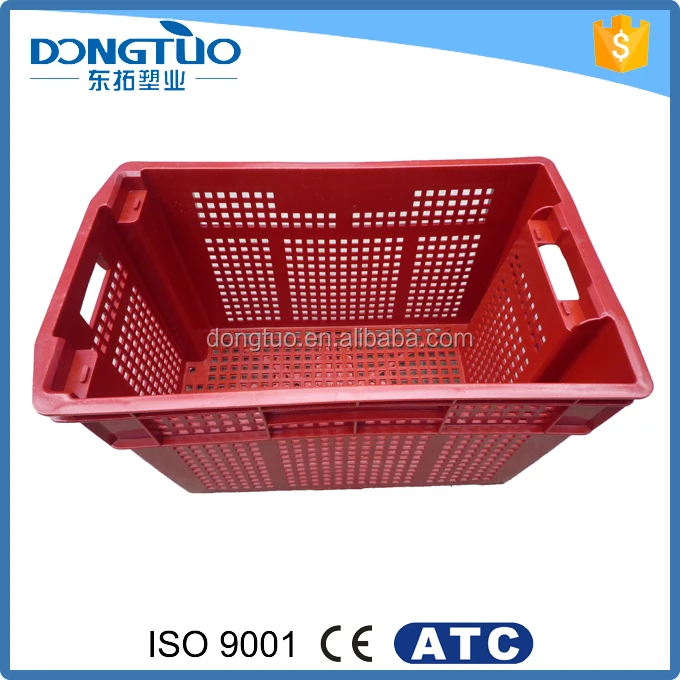 Customized plastic laundry basket plastic supermarket basket plastic market mesh box