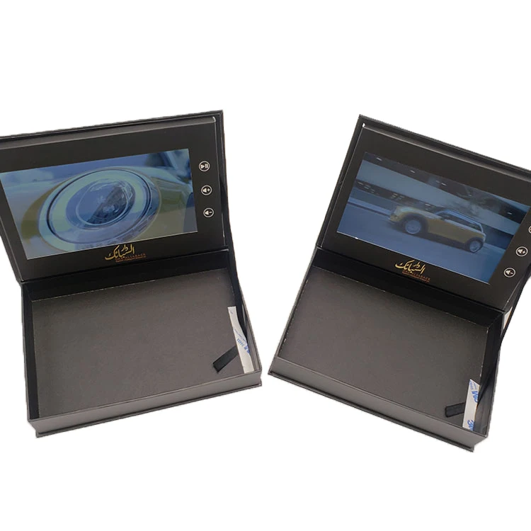 High Quality Wholesale Custom Lcd Screen Video Gift Box