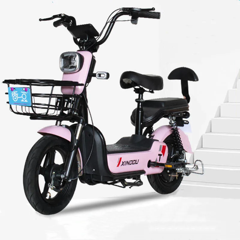 Hot Sale Cheap Mini 14 Inch Foldable Electric Bike 48V 12Ah Electric City Bike Folding Electric Bicycle