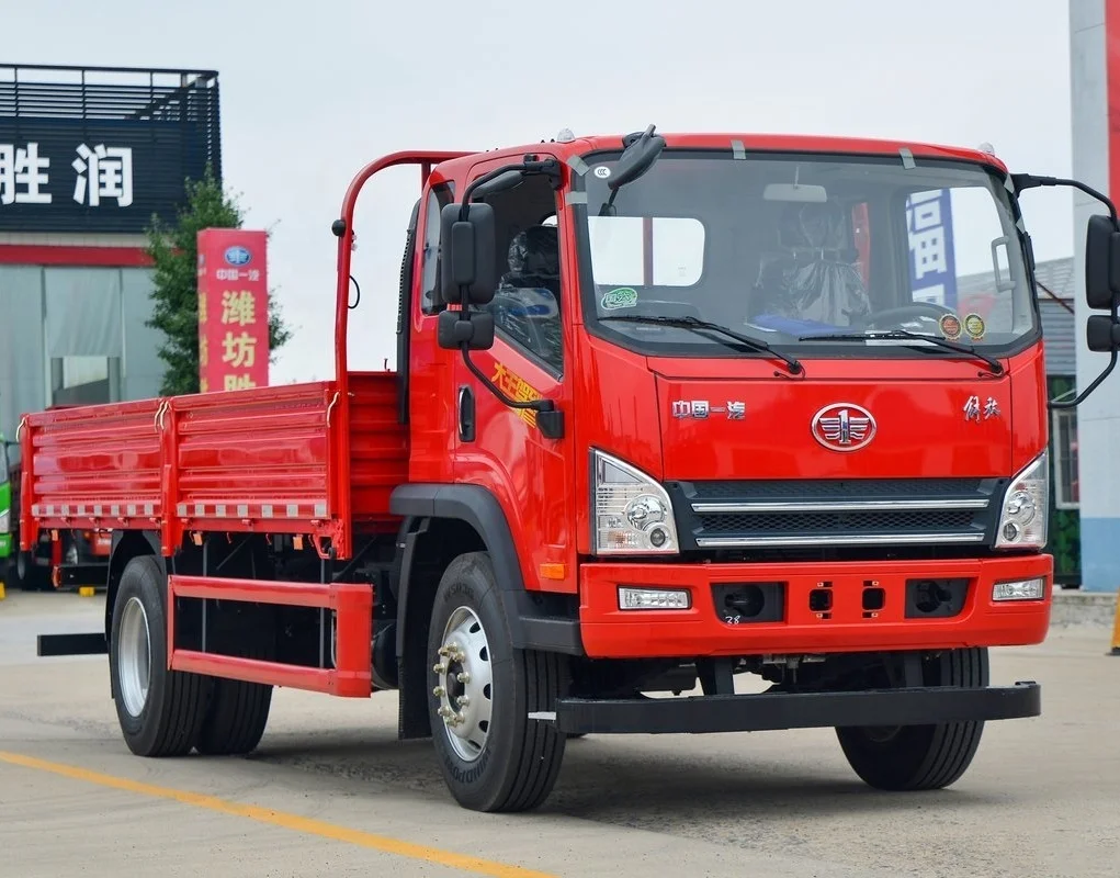 FAW Tiger VH LHD Light Duty 5 Tons Load Cargo Truck with 5.2 Meters Cargo Platform