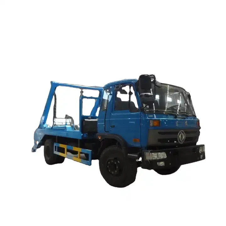 Cheap price Swing Arm Garbage Truck 4x2 hydraulic arm roll off container garbage truck for sale