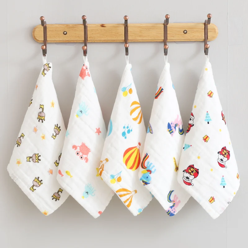 Organic bamboo baby washcloths sensitive skin white wash cloth towel