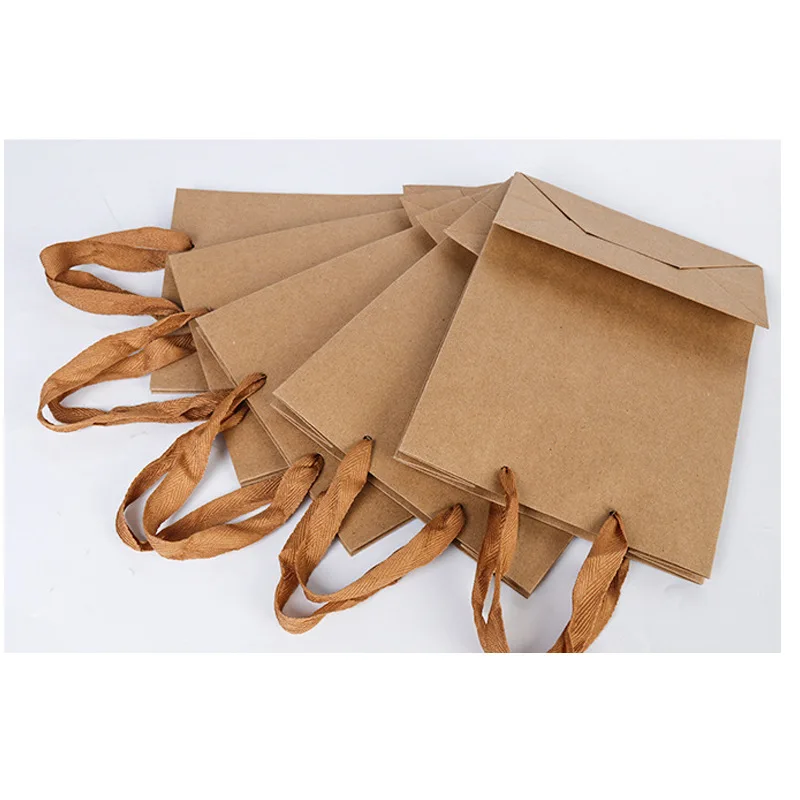 Recyclable Automatic Machine Making Small Biodegradable Paper Shopping Bag With Handle