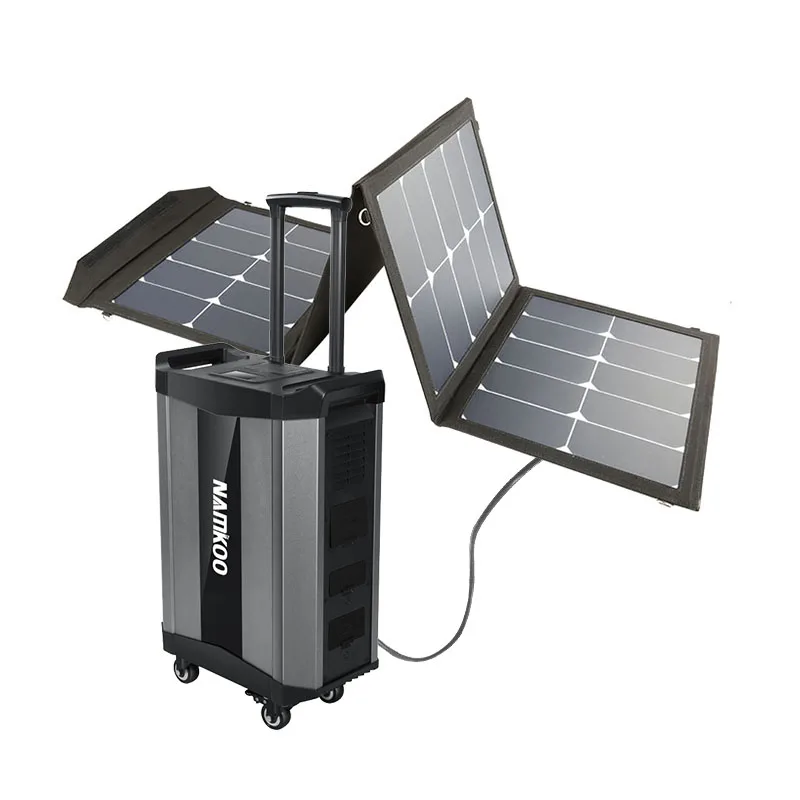 2000w Portable Outdoor Solar Energy System Power Station 786000Mah 2515Wh Solar Generator Portable Power Station System