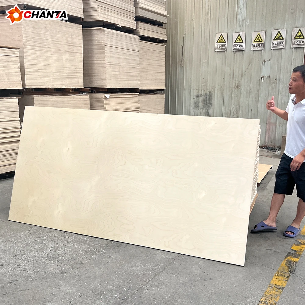 18mm 24mm 4*8 Ft Full Birch Plywood For Laser Cutting/cnc High Quality