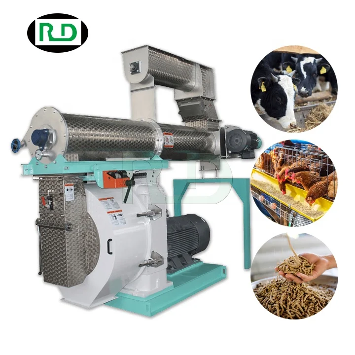 Rongda Animal Pellet Making Machine Granulator Cat Litter Pellet Making Machine Pellets Mill Machine with CE
