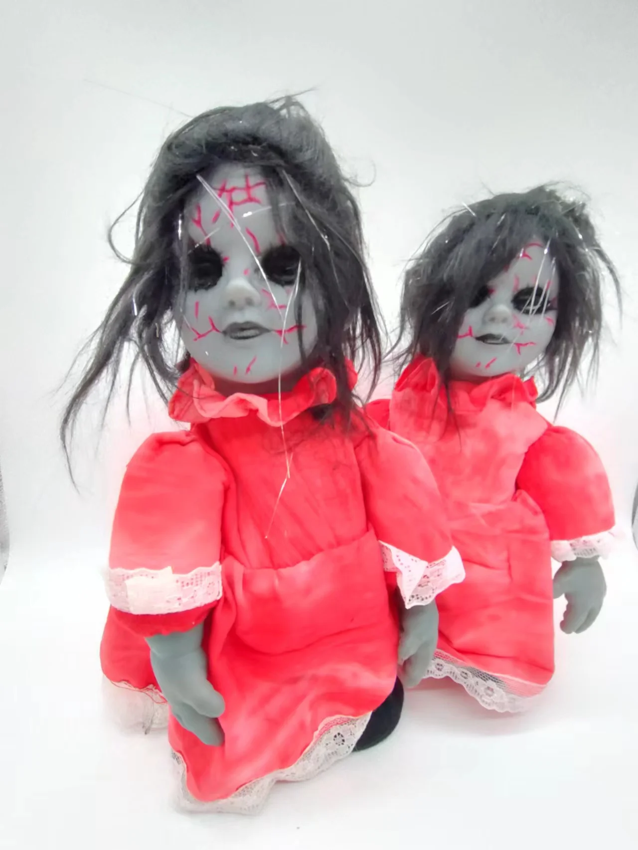 New Electric plush toys Christmas singing and dancing music flash trickster Ghost Halloween funny walking witch doll