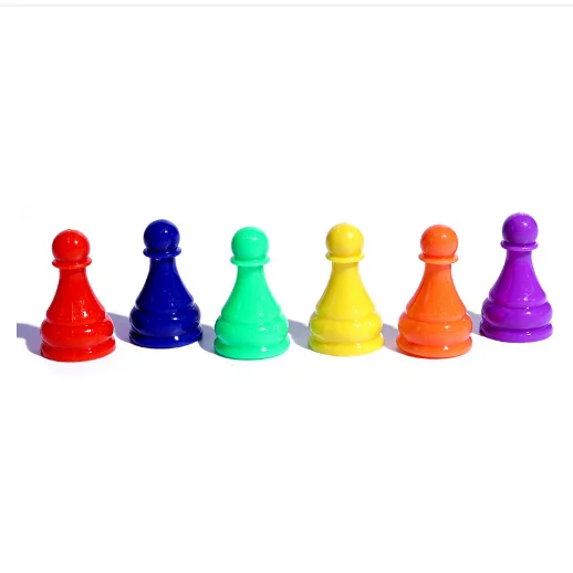 Factory Manufacture 35mm chess pieces plastic jumping chess pieces board games accessories flying chess pieces