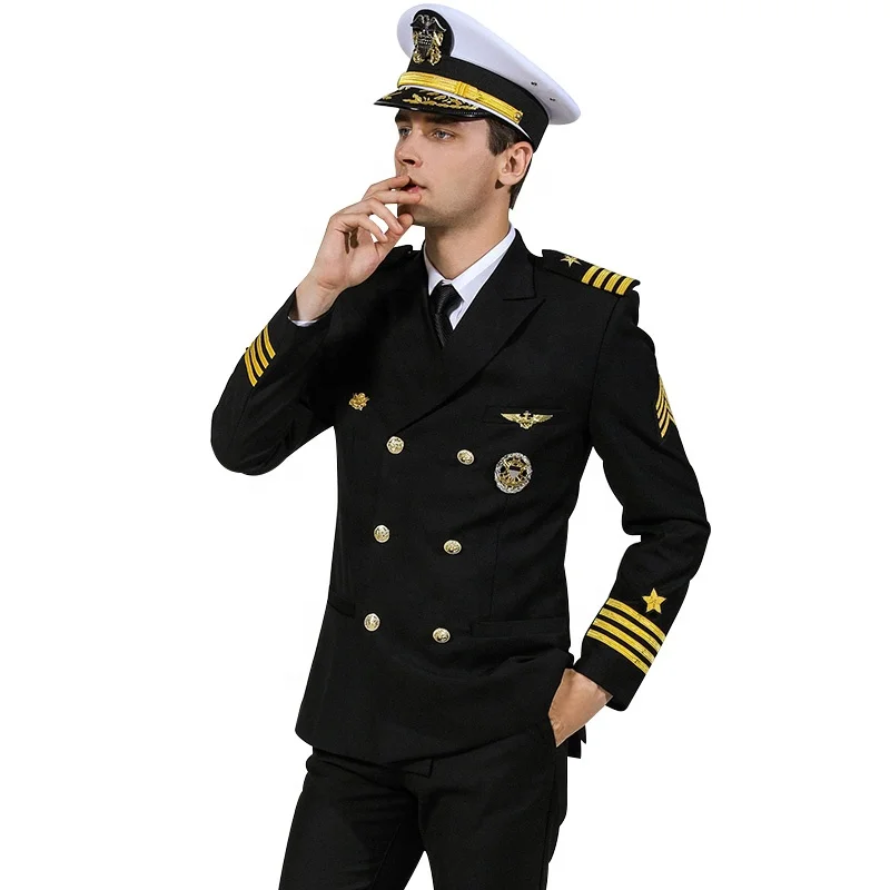 Quality US Style Officer Sailor Uniform With Accessories