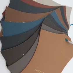 GRS certified recycled Material 58% bovine fiber base recycled leather genuine cow leather real  for upholstery handbag