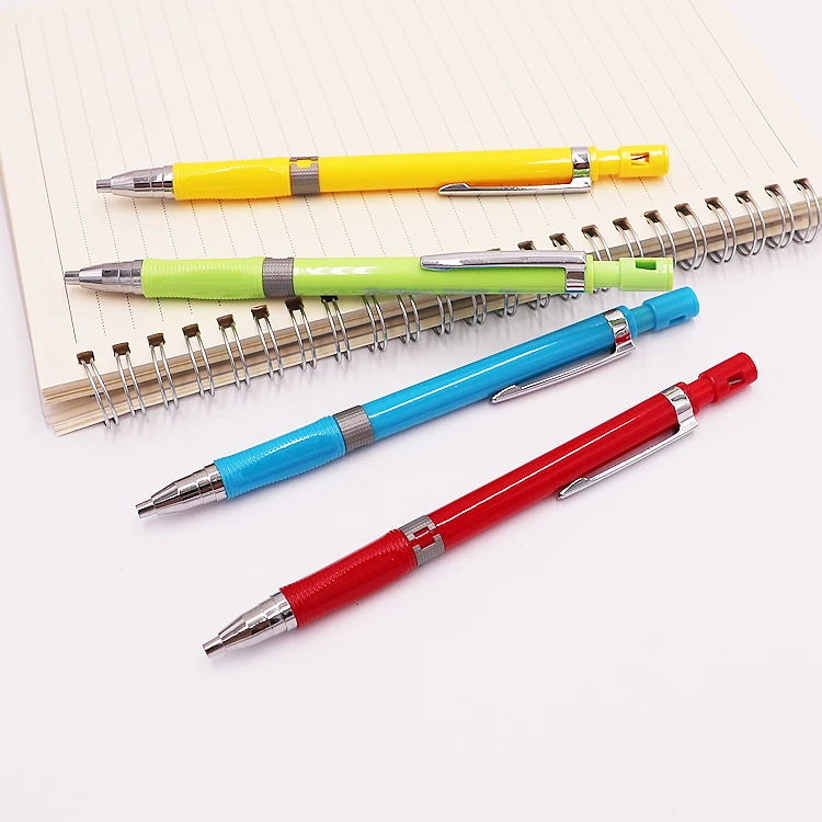 Sisin 2mm Mechanical Pencils Metal Clip Bulk HB Propelling Pencil for Office School Stationery