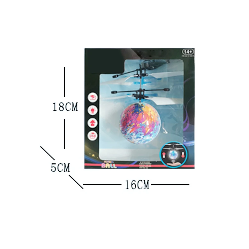 2022 Gravity sensor controller Kids Flying orb ball Infrared Induction Hand Control Mini Ufo Ball Drone Toys