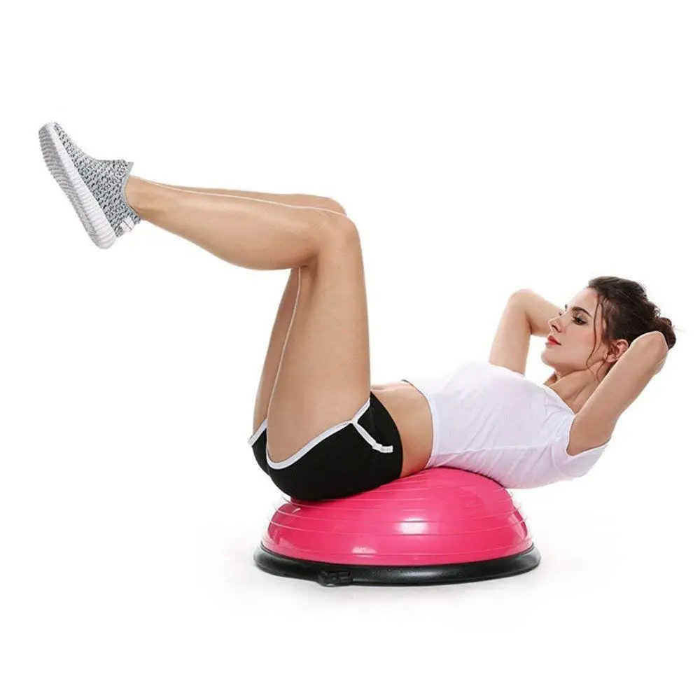 Custom Pilates Half Ball Fitness Exercise Air Balance Power Training Half Ball