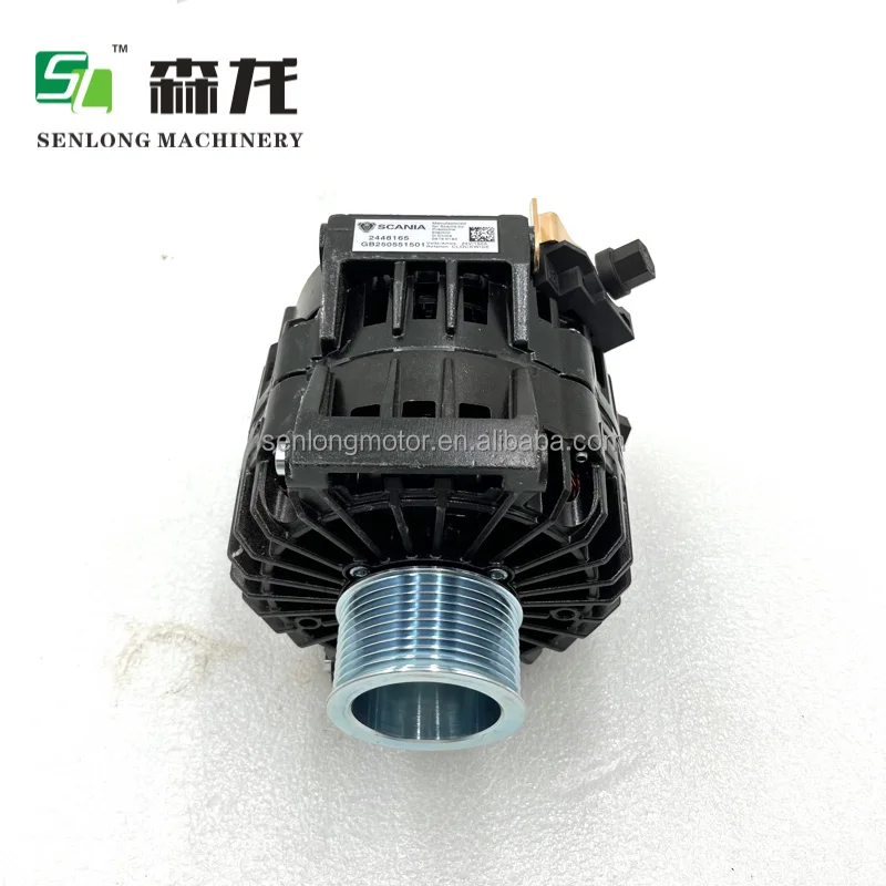NEW 24V  180A   Alternator  FOR  SCANIA  trucks  PT004   2470900  2448165  2479047  MA120551501  A150P225