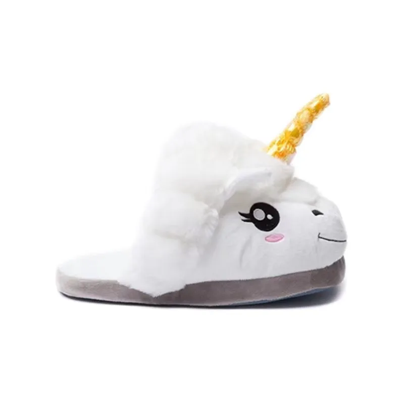 Dropshipping Winter new home women slides,warm fluffy  sexy slipper,Unicorn sneaker slippers