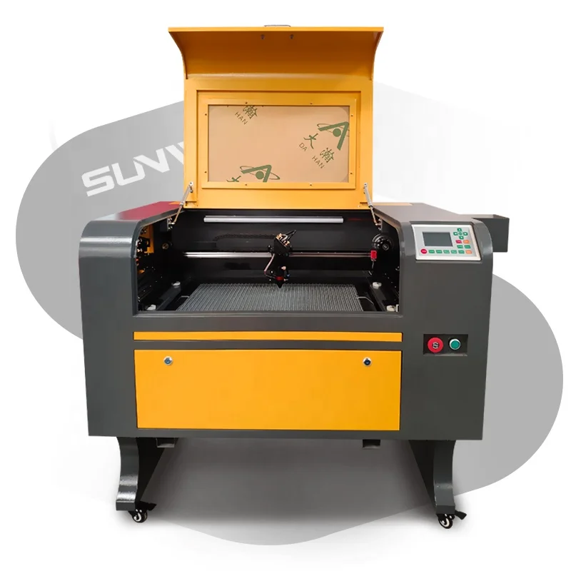 50W 60W 80W 100W 6040 CO2 Laser Etch Machine Glass Laser Gravure Machine Voor Leer doek Rubber Houten Bambo Glass