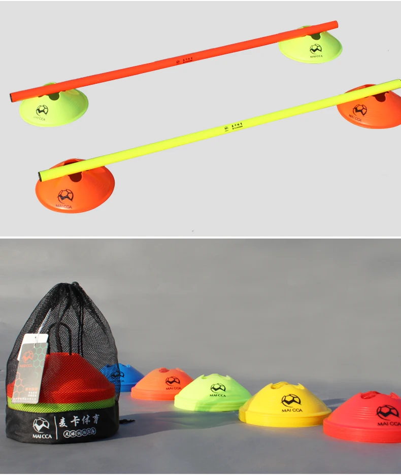 ldpe dome soccer full kit training equipment windproof practice hurdle sports training cones