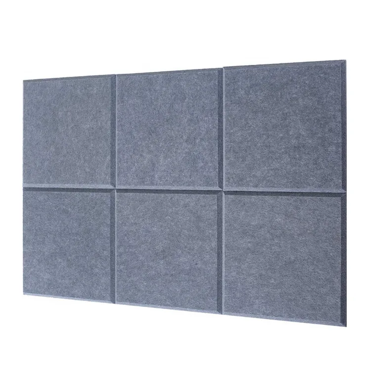 Sound Absorber Panels Sound Proof Padding polyester fiber Acoustic Treatment wall Panels