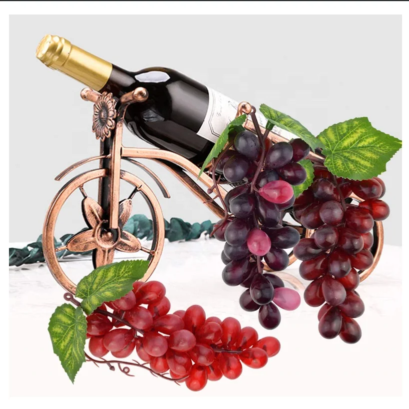 Deluxe Artificial Grapevine Garland With Purple Grapes