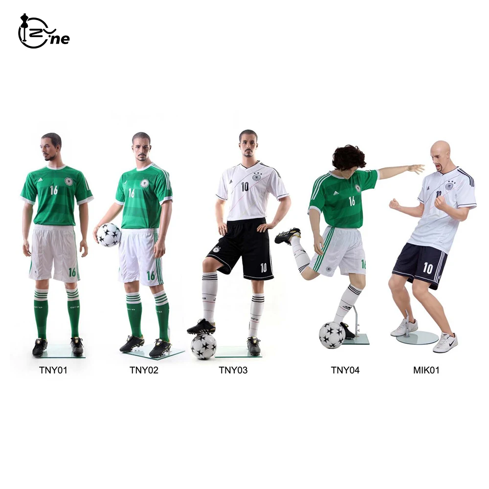 
Modern Display Muscle Bodybuilder Flexible American Football Male Mannequin 