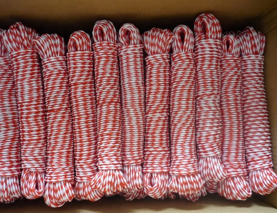 PE hollow braid rope/water ski rope/pp ski rope