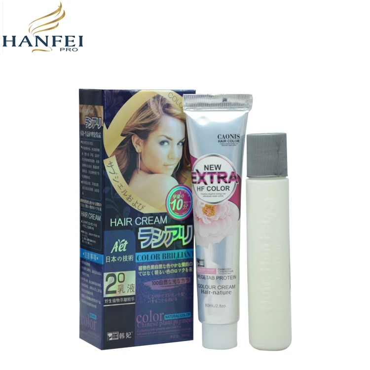 Wholesale Factory in Guangzhou Healthy Permanent Hair Coloring Colors