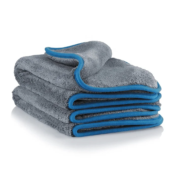 Ultra Thick Microfiber Plush Car Cleaning Towel, Ultra Fine Micro Fleece Towel