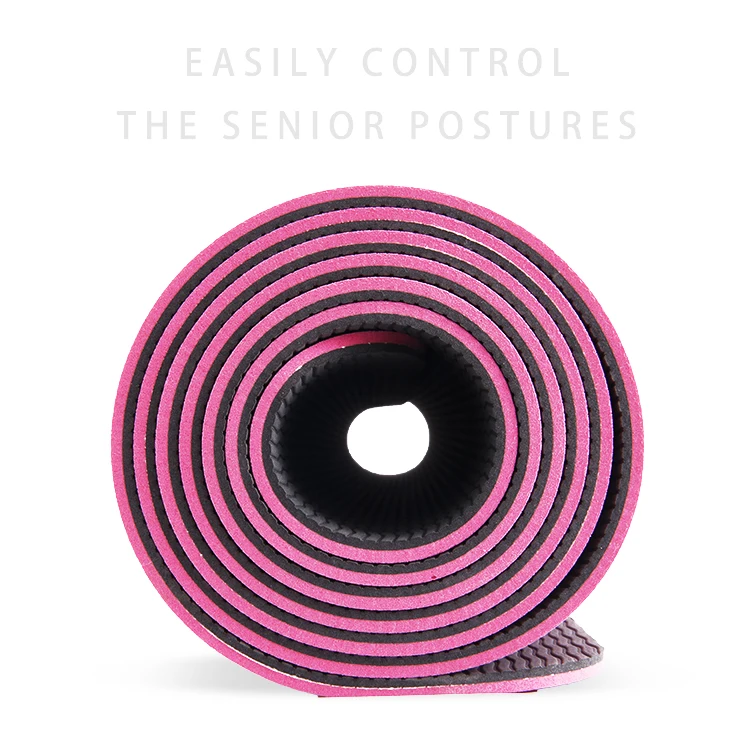 
TPE Eco-Fiendly Fitness Exercise Yoga Mat 