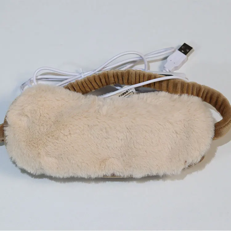 eye cares USB electric Physically heated eye massage with heat compression sleep mask