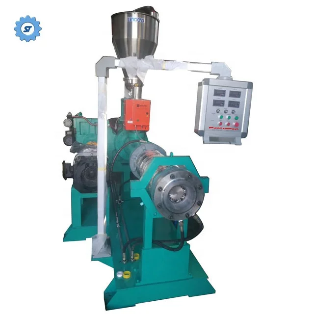 Used Silicon Hose Machine Zipscreen Pvc Rubber Extrude Profile Extruder For Sale