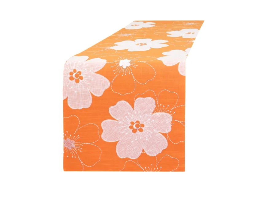 
Stunning Factory Supply Hot Sale High Quality Custom Flower Embroidered Table Runner 