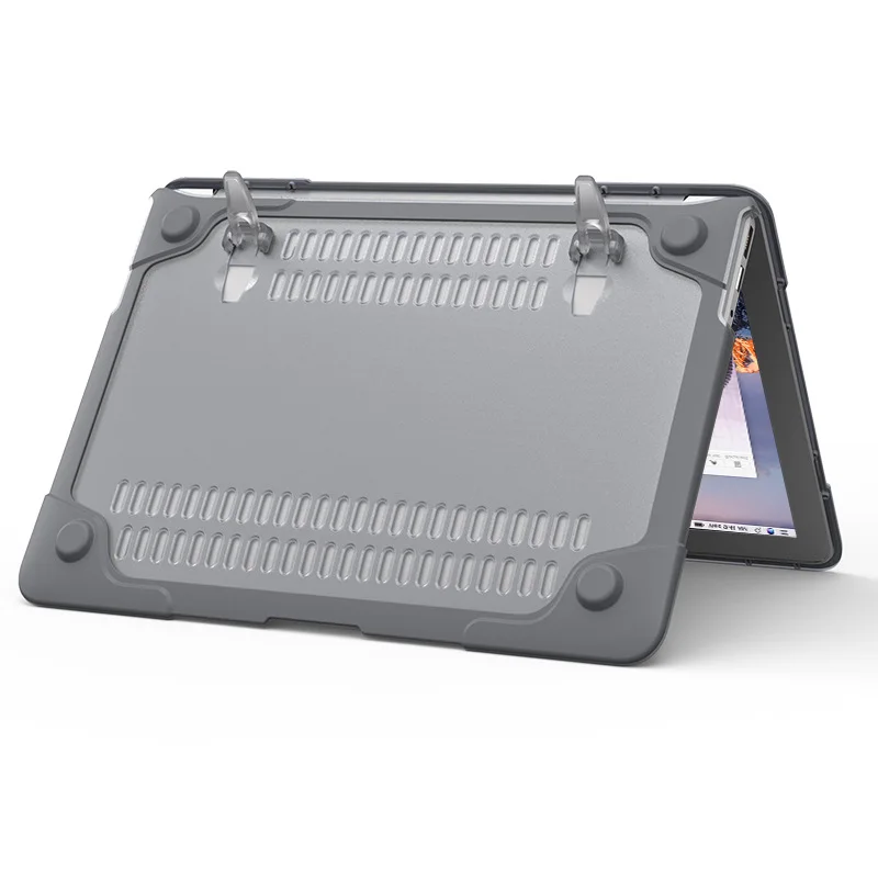 Custom Logo Durable TPU laptop Protective Hard Cover Case for Macbook Air 13 Inch MIL-STD-810G