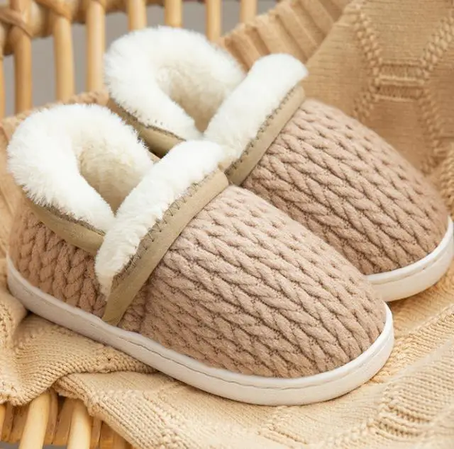Детская домашняя Вязаная хлопковая обувь
