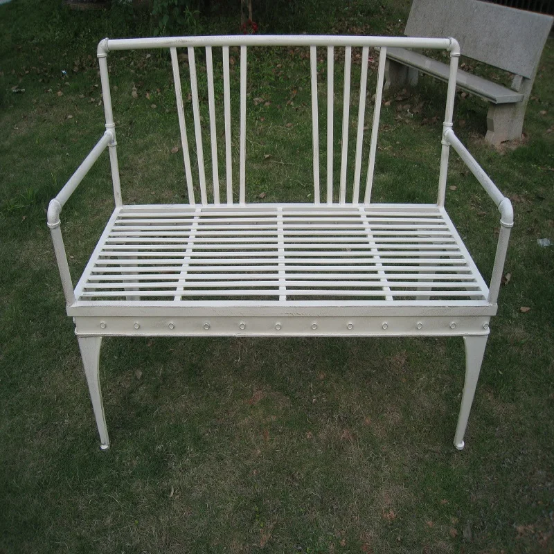 New product China supplier garden benches cheap sofa metal antique cast iron garden bench chair furniture