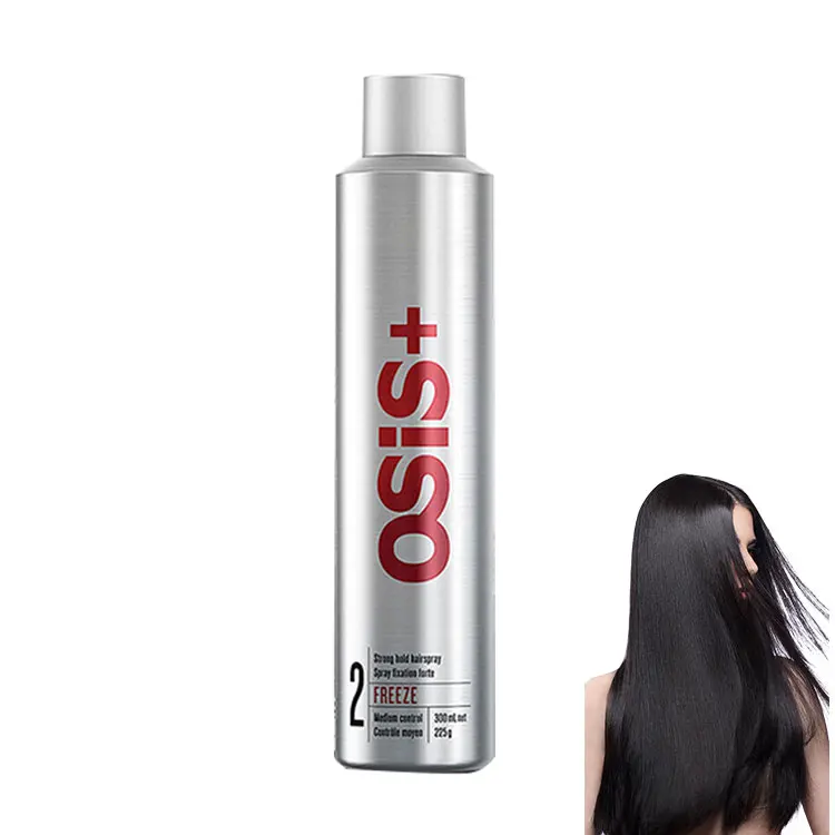 Private Label Hold Wigs Hair Fiber Freeze Mist Hold Styling Hair Spray Spritz Holding Spray