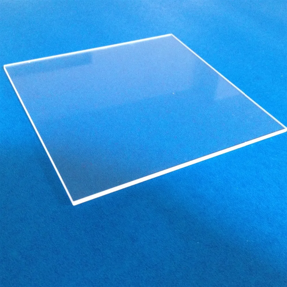 Fused Silica quartz tube  with round bottom flame