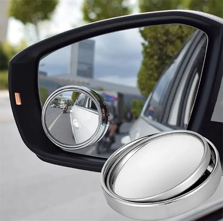 Universal Car Adjustable Rotation Wide Angle Round Convex Rear View Blind Spot Mirror Driving Safety Rearview Auxiliary Mirror