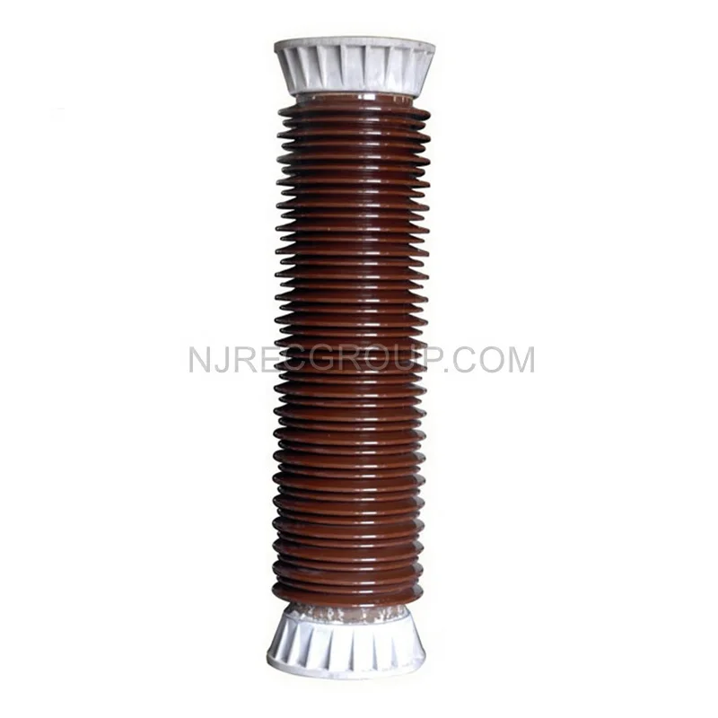 C10-1950 550kv IEC standard solid core post porcelain insulator