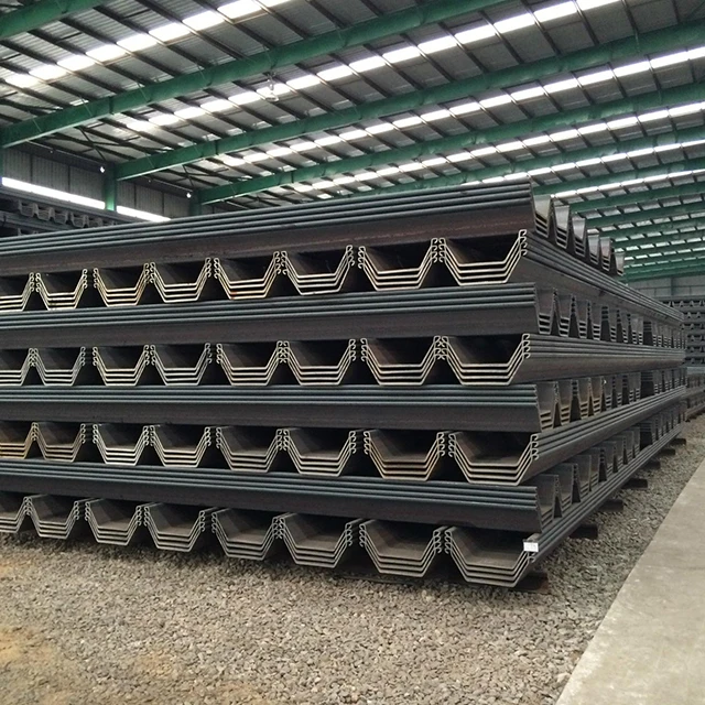 SY295 SY390 Building Structure Steel Profiles Type 4 Steel Sheet Pile