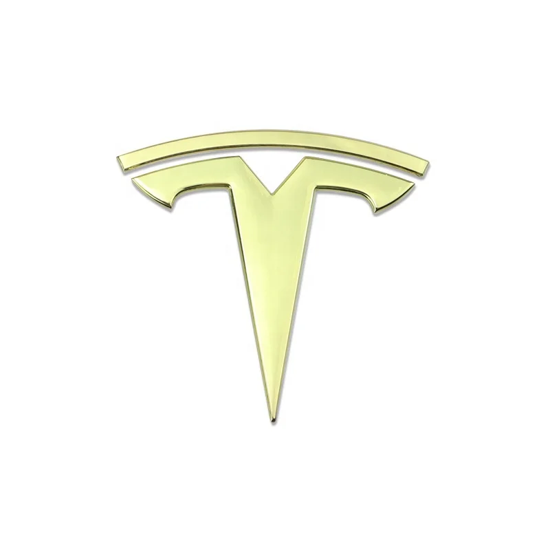 Car Accessories Car Front And Rear Steering Wheel 3D Car Sticker For Tesla Model 3 Model Y